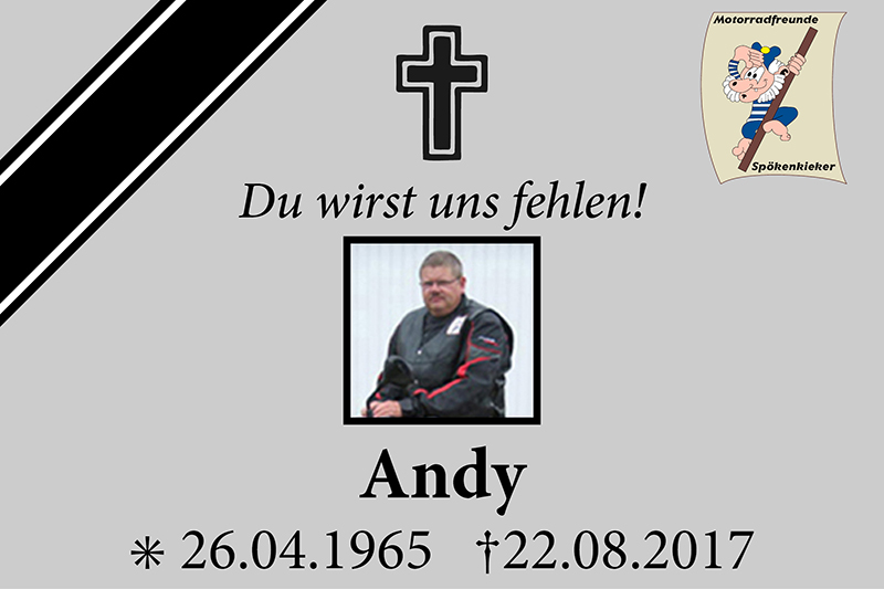 in memoriam Andy